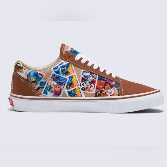 Vans Old Skool Disney 100 Men Size 10sl Scrapbook Mutlicolor 122025 - Picture 4 of 7